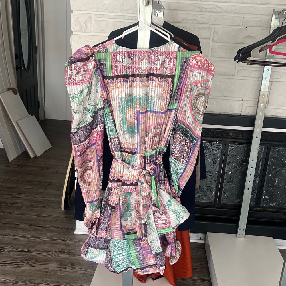 Colorful Patterned Dress - Picture 5 of 5